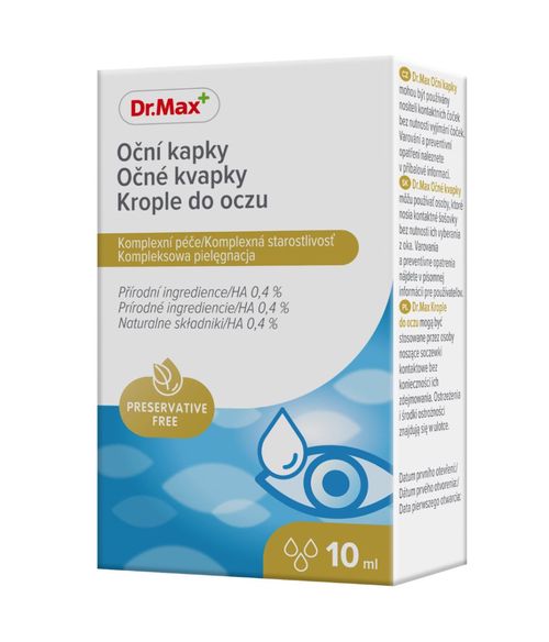 Dr.Max Oční kapky 0,4% HA 10 ml