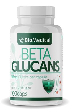Beta Glukany - BioMedical 100 caps