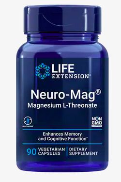 Life Extension Neuro-Mag® Magnesium L-Threonate (magneisum L-treonát), 90 rostlinných kapslí