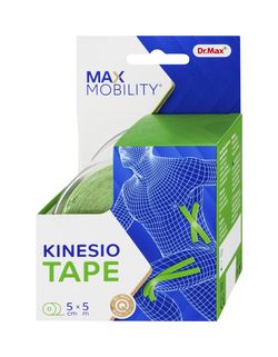 Dr. Max Kinesio Tape Green 5 cm x 5 m tejpovací páska