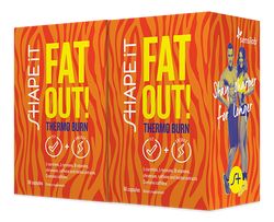 Fat Out! Thermo Burn kapsle - pro efektivní spalování tuků a rychlejší metabolismus. Obsahuje 60 kapslí na 20 dní. Sensilab