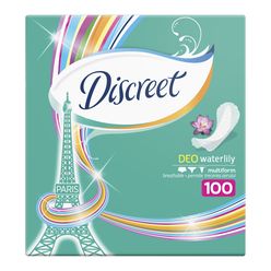 Discreet DEO Waterlily intimky 100 ks