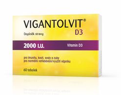 Vigantolvit D3 2000 I.U. 60 tobolek