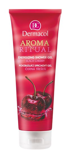 Dermacol Aroma Ritual Povzbuzující sprchový gel černá třešeň 250 ml