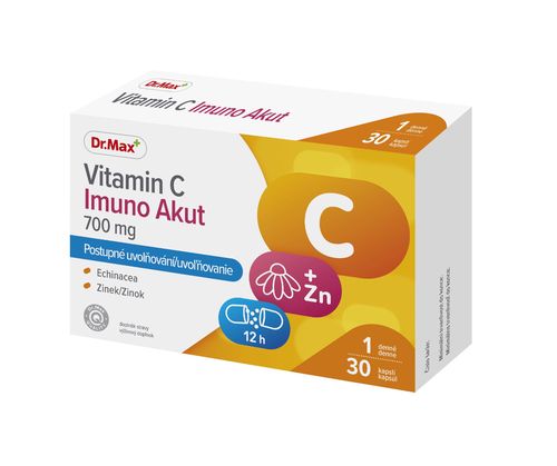 Dr.Max Vitamin C Imuno Akut 30 kapslí