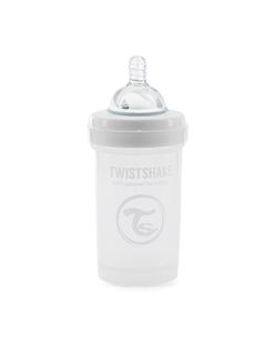 Twistshake Anti-Colic kojenecká láhev 180 ml bílá
