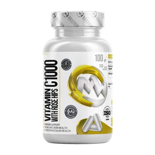 MAXXWIN VITAMIN C 1000 mg WITH ROSE HIPS 100 kapslí