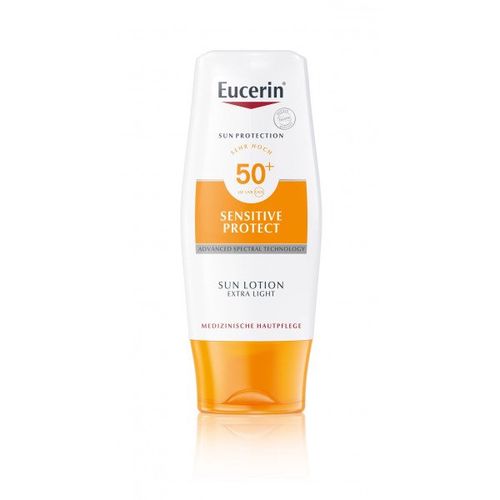 Eucerin SUN Extra lehké mléko na opalování SPF50+ 150 ml