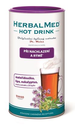 Dr. Weiss HerbalMed Hot Drink nachlazení a rýma 180 g