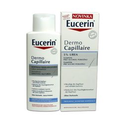 Eucerin Dermocapillaire 5% UREA Šampon na vlasy pro suchou pokožku hlavy 250 ml