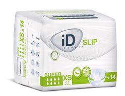 iD Slip X-Small Super plenkové kalhotky s lepítky 14 ks