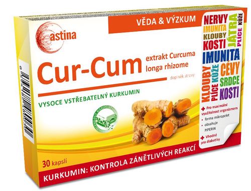 Astina Cur-Cum 30 kapslí