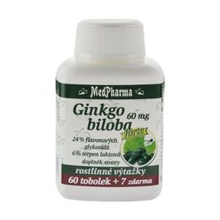 Medpharma Ginkgo biloba 60 mg Forte 67 tobolek
