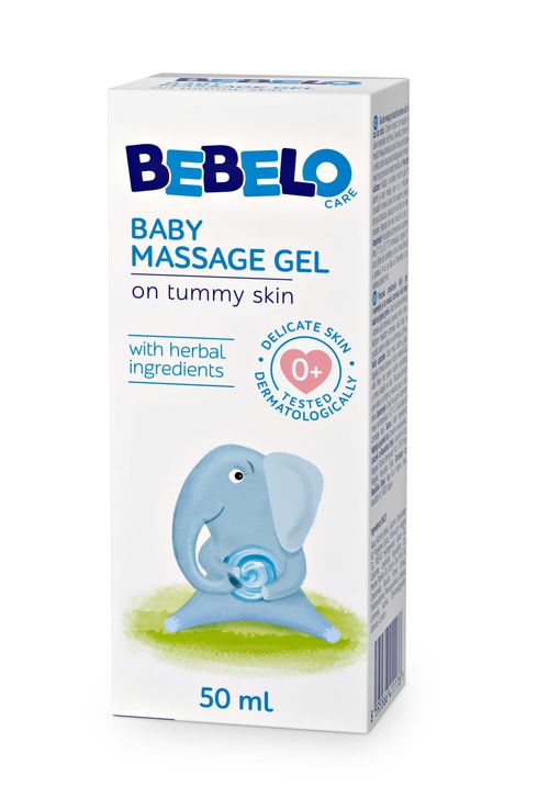 BEBELO Baby massage gel masážní gel 50 ml