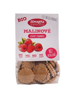 Zemanka BIO Bezlepkové sušenky pohankovo-malinové 100 g