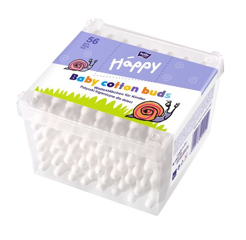 Bella Baby Happy Cotton hygienické tyčinky 56 ks