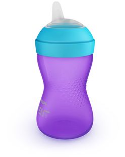 Avent Hrneček Grippy s jemnou hubičkou 300 ml 1 ks pro dívky