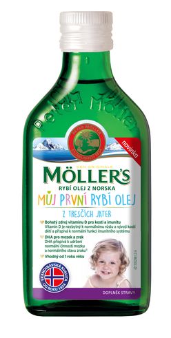 Mollers Omega 3 Můj první rybí olej 250 ml