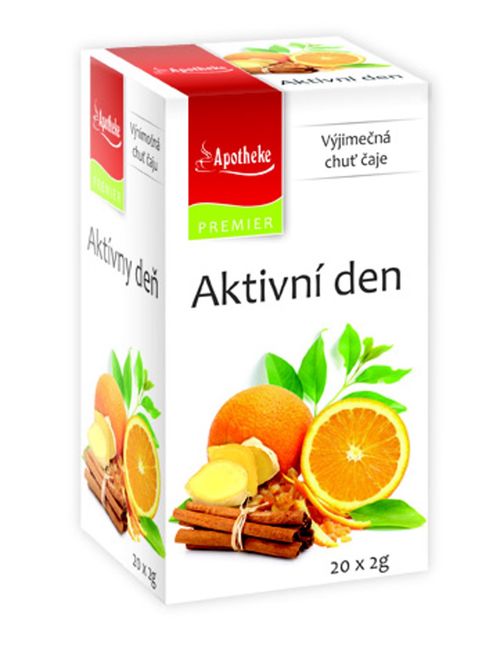 Apotheke Aktivní den nálevové sáčky 20x 2 g