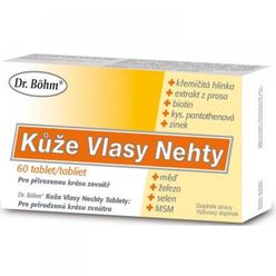 Dr. Böhm Kůže vlasy nehty 60 tablet