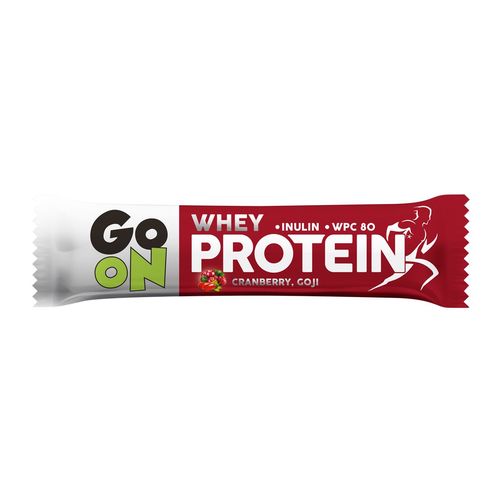 GO ON! Proteinová tyčinka s brusinkami a goji 50 g
