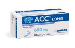 ACC LONG 600 mg 10 šumivých tablet