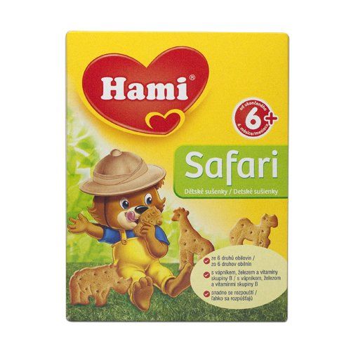 Hami Safari dětské sušenky 180 g