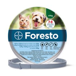 Foresto 1,25 g + 0,56 g obojek pro kočky a psy do 8 kg 38 cm 1 ks