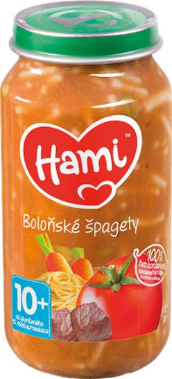 Hami Boloňské špagety 10+ masozeleninový příkrm 250 g