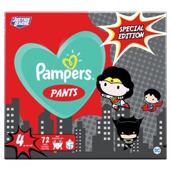 Pampers Pants vel. 4 Special Edition 9-15 kg plenkové kalhotky 72 ks