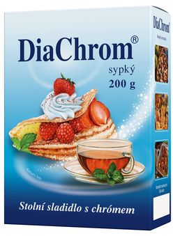 DiaChrom sypký nízkokalorické sladidlo 200 g