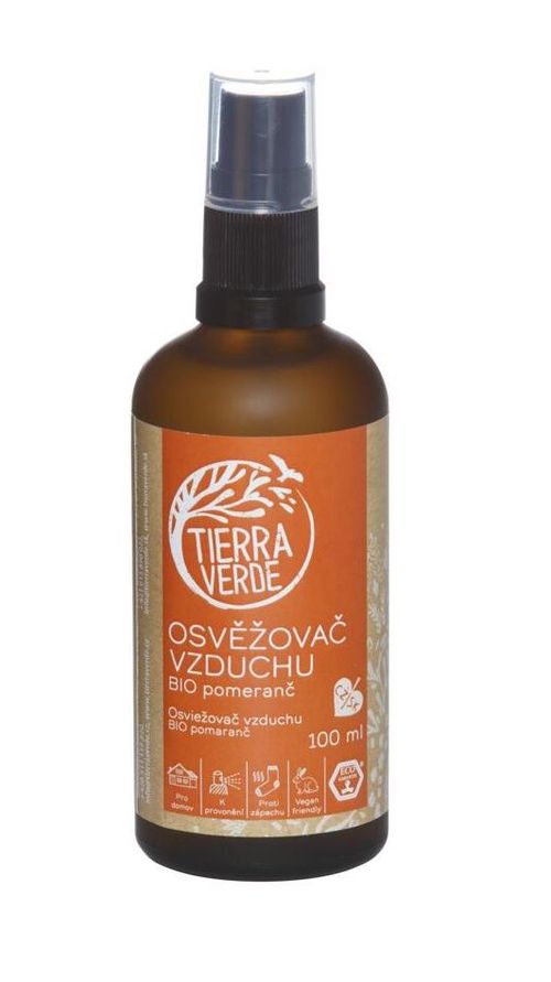 Tierra Verde Osvěžovač vzduchu BIO pomeranč 100 ml