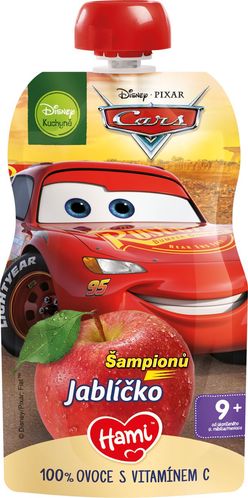 Hami Disney Cars jablíčko kapsička 6x110 g