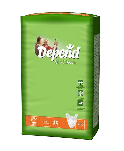 Depend Slip Classic Extra Plus absorpční natahovací kalhotky 30 ks