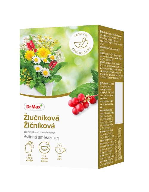 Dr.Max Žlučníková bylinná směs 20x1,5 g