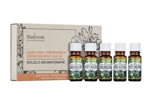 Saloos Kouzlo aromaterapie esenciální oleje 5x10 ml