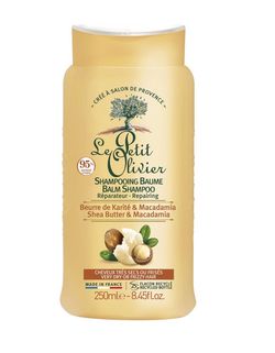 Le Petit Olivier Obnovující šampon pro suché vlasy Bambucké máslo a makadamový olej 250 ml