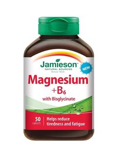 Jamieson Hořčík + vitamín B6 s bisglycinátem 50 tablet