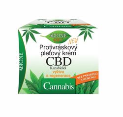 BIO BIONE CBD Protivráskový pleťový krém 51 ml