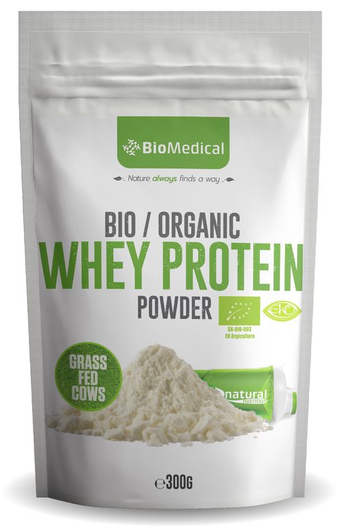 Organic Whey Protein - Bio syrovátkový protein Natural 300g