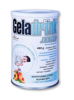 Geladrink Junior broskev práškový nápoj 480 g