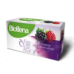 Biogena Fantastic Malina & Ostružina porcovaný čaj 20x2,2 g