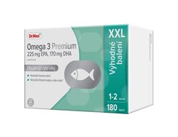Dr. Max Omega 3 Premium XXL 180 kapslí