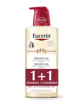 Eucerin Ph5 Sprchový gel 1+1 2x400 ml