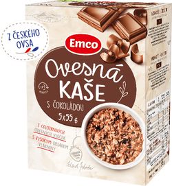 Ovesná kaše s čokoládou, 5x55 g