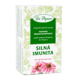 Dr. Popov Silná imunita bylinný čaj 20x1,5 g