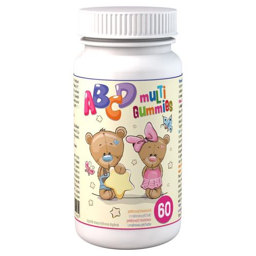 Clinical ABCD Multi Gummies 60 pektinových bonbónů