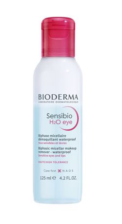 BIODERMA Sensibio H2O eye micelární odličovač 125 ml