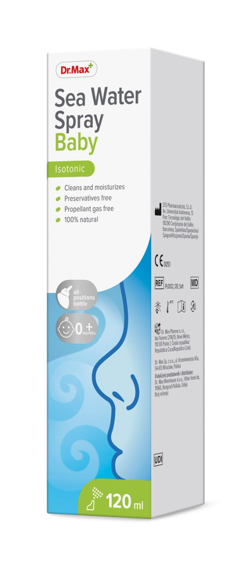 Dr. Max Sea Water Spray Baby Isotonic 120 ml