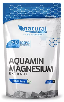 Aquamin magnesium - přírodní hořčík prášek 100g